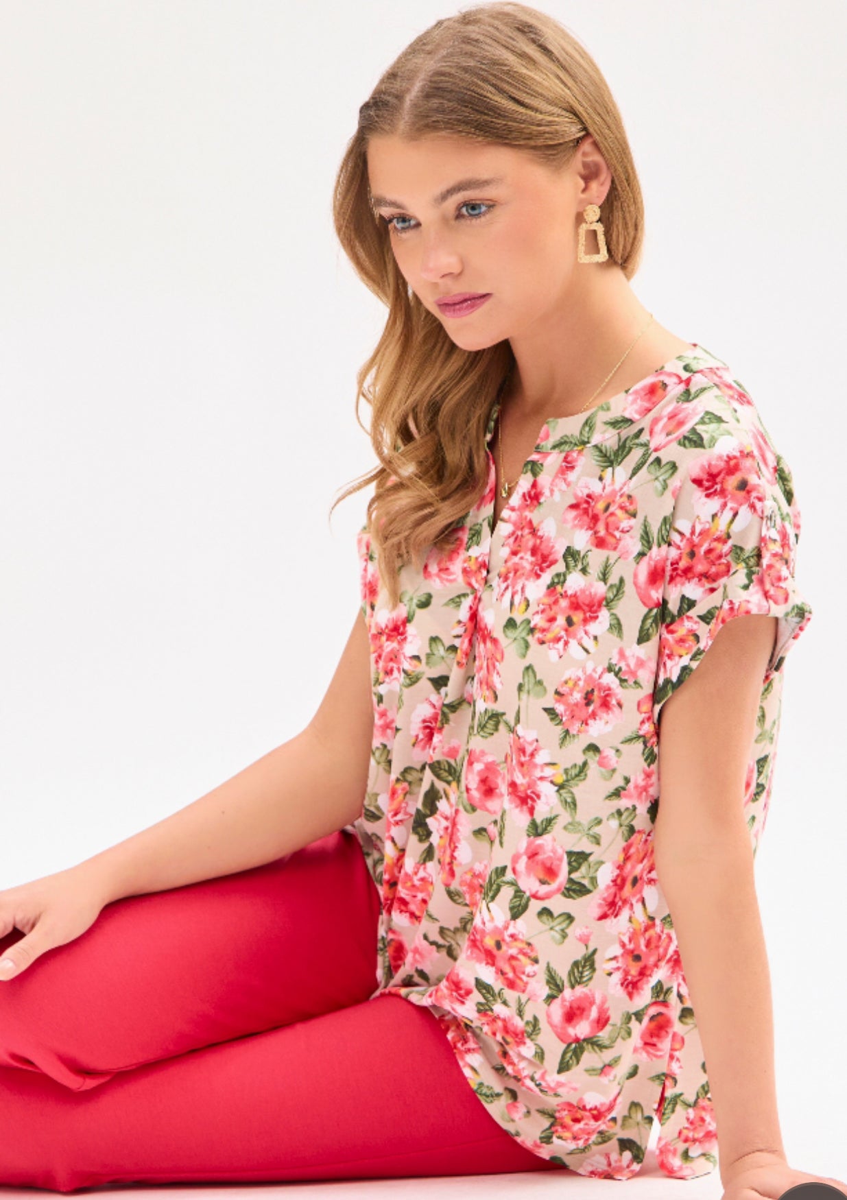 Dear Scarlett Short Sleeve Plus