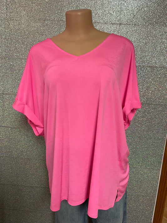 Dear Scarlett V-neck Plus top