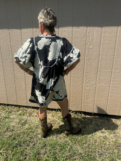 Bubble sleeve Gigio dress