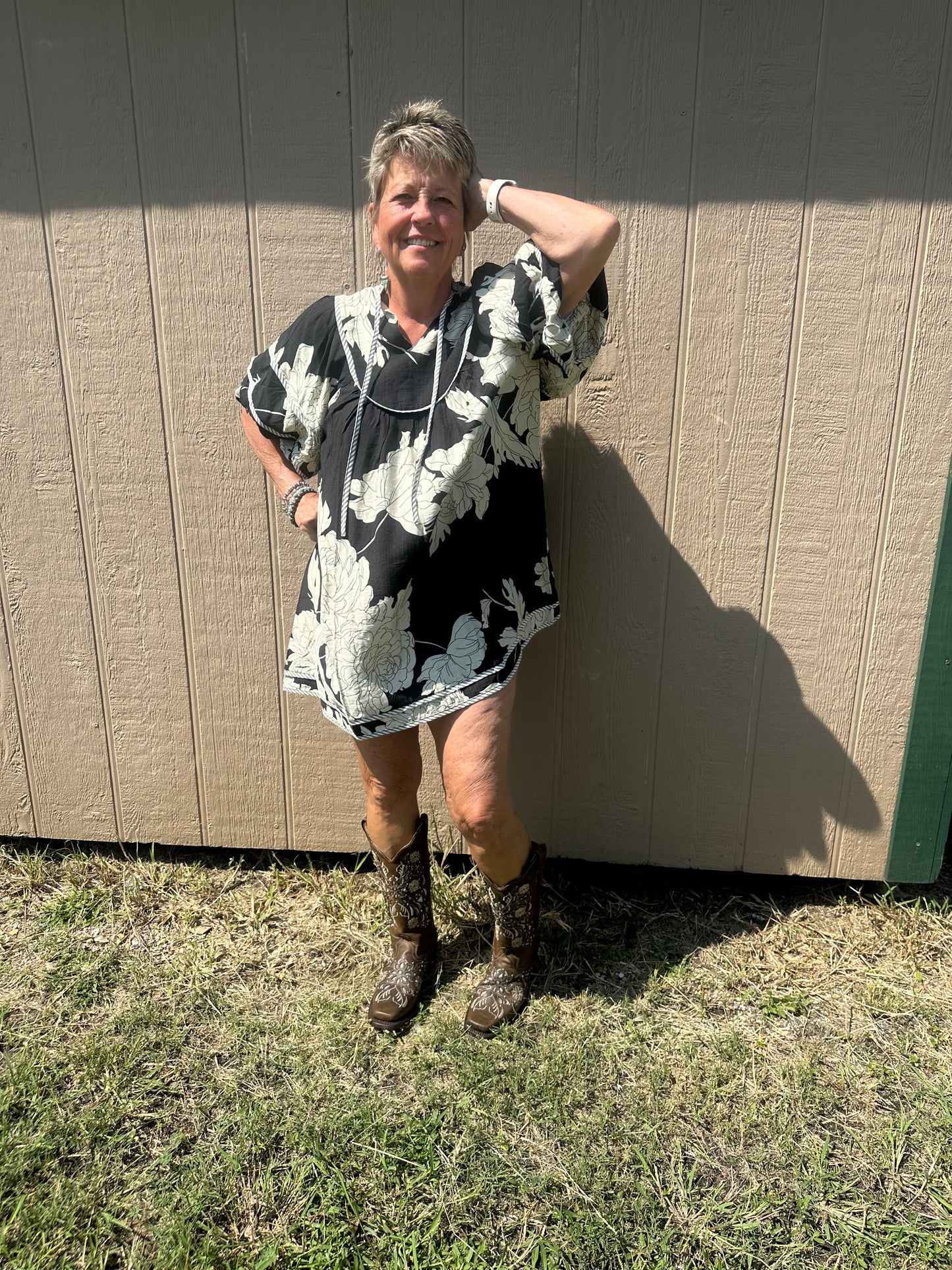 Bubble sleeve Gigio dress