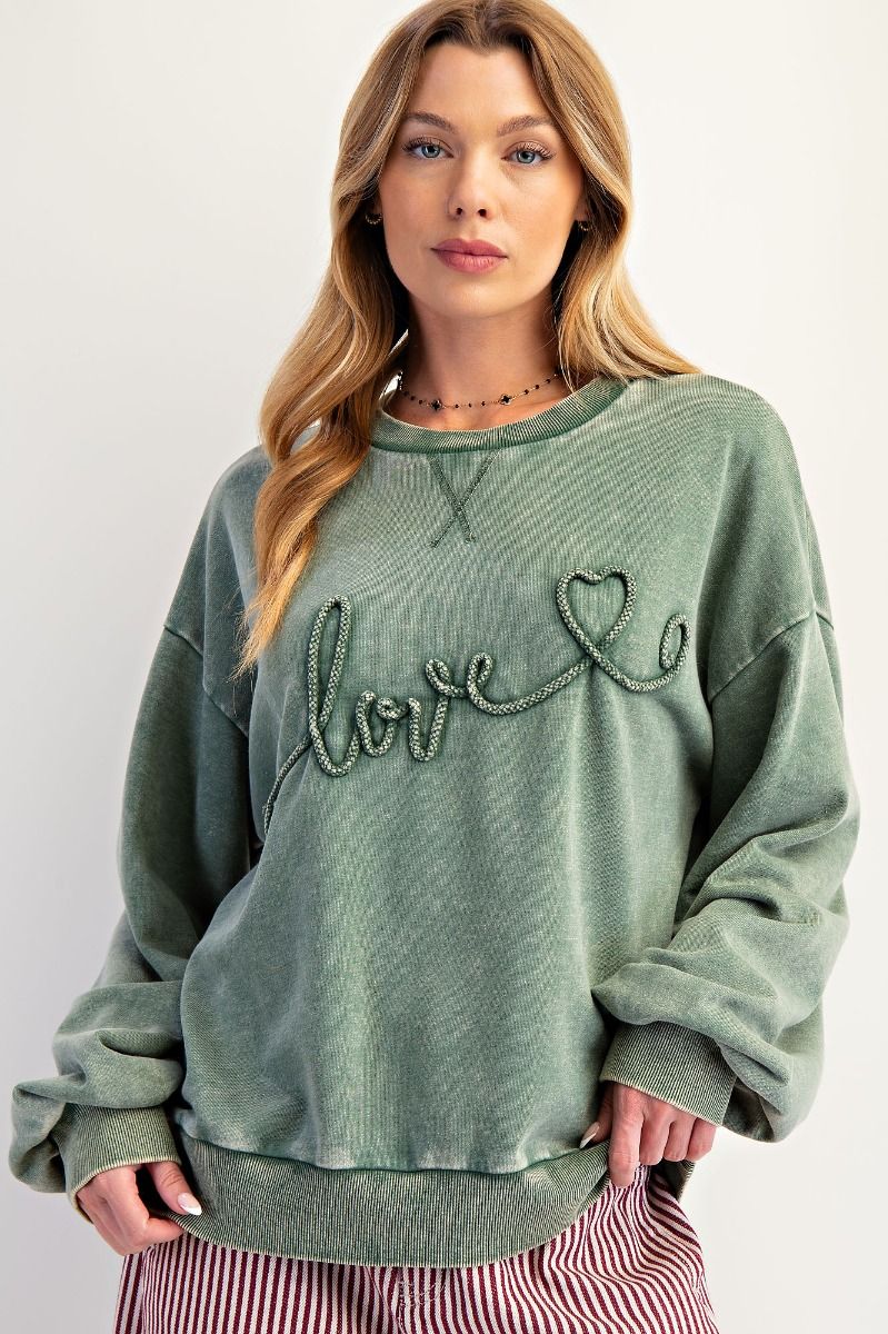 Easel brand ‘Love’ Sweatshirt