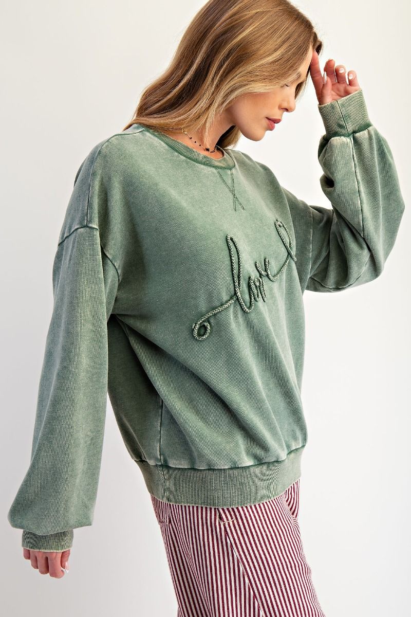 Easel brand ‘Love’ Sweatshirt