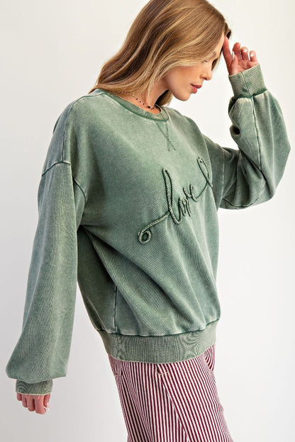 Easel brand ‘Love’ Sweatshirt