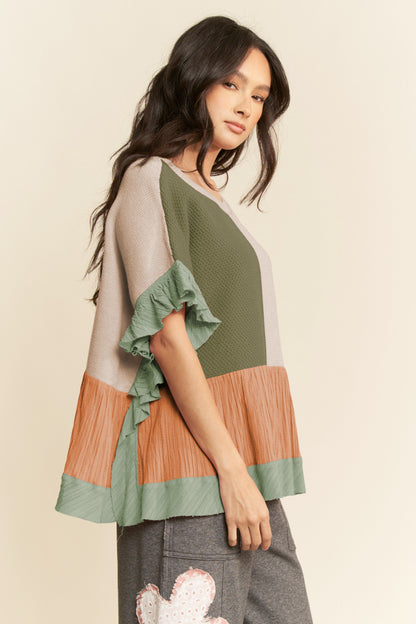 Davi & Dani Over Size Plus tops