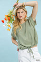 UMGEE LINEN SAGE TOP