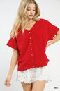 Umgee line scallop Red Top