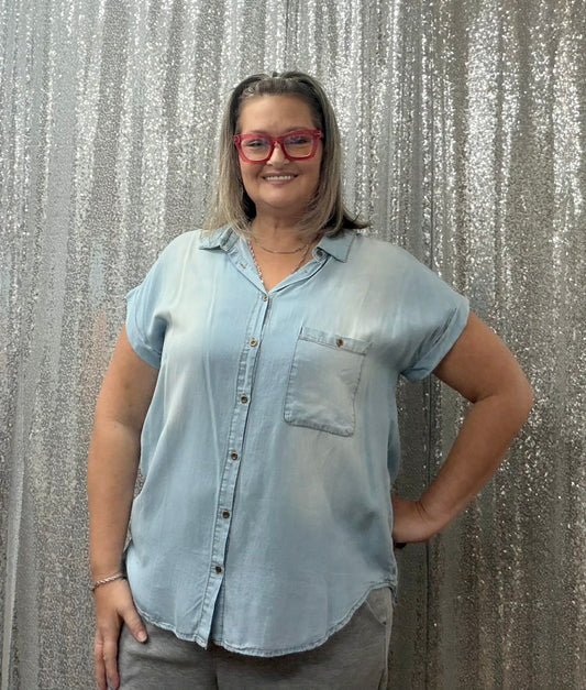 Vanilla Bay BlueJean Plus top