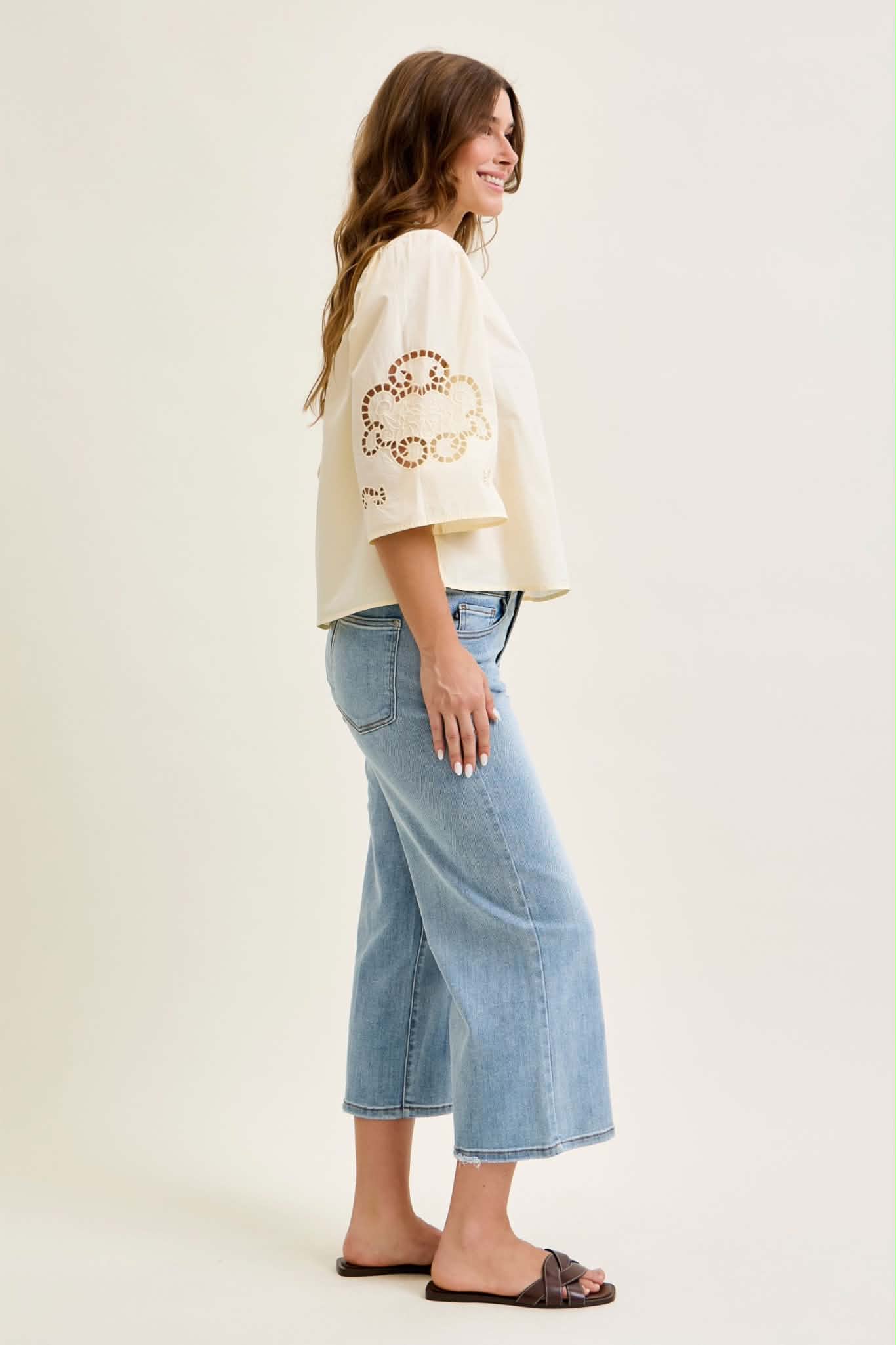 Judy Blue style # 82690 wide crop