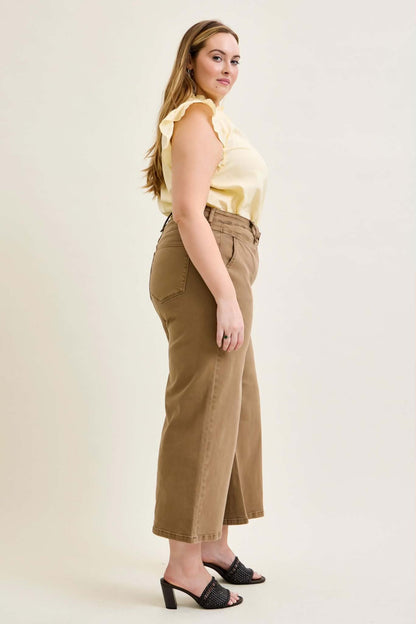 Judy Blue Golden Brown Jeans Plus