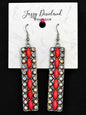 Statement Elongated Drop Earrings