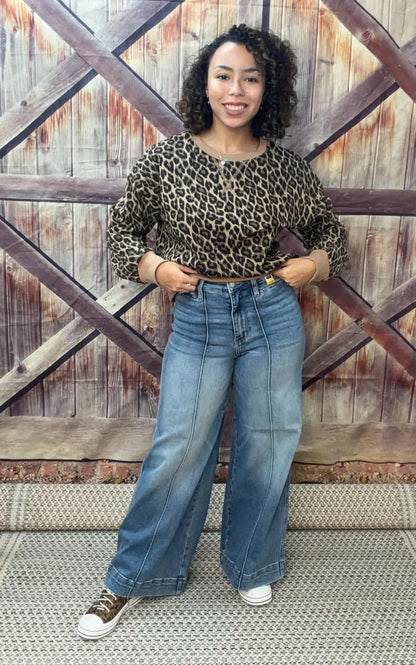 Judy Blue Liza Palazzo Jeans