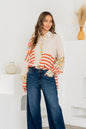 LIKELOVE BUTTON FRONT MIXED LS