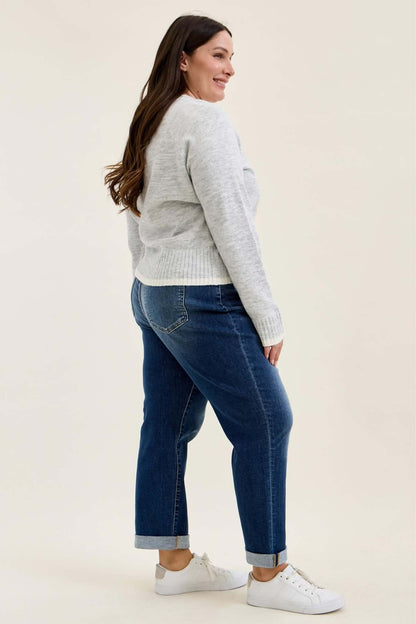 Judy Blue Mr Billie Boyfriend Jeans PLUS