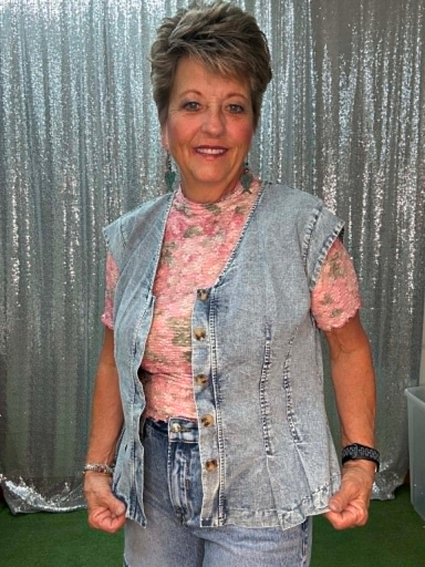 Very Jean Indigo Vest