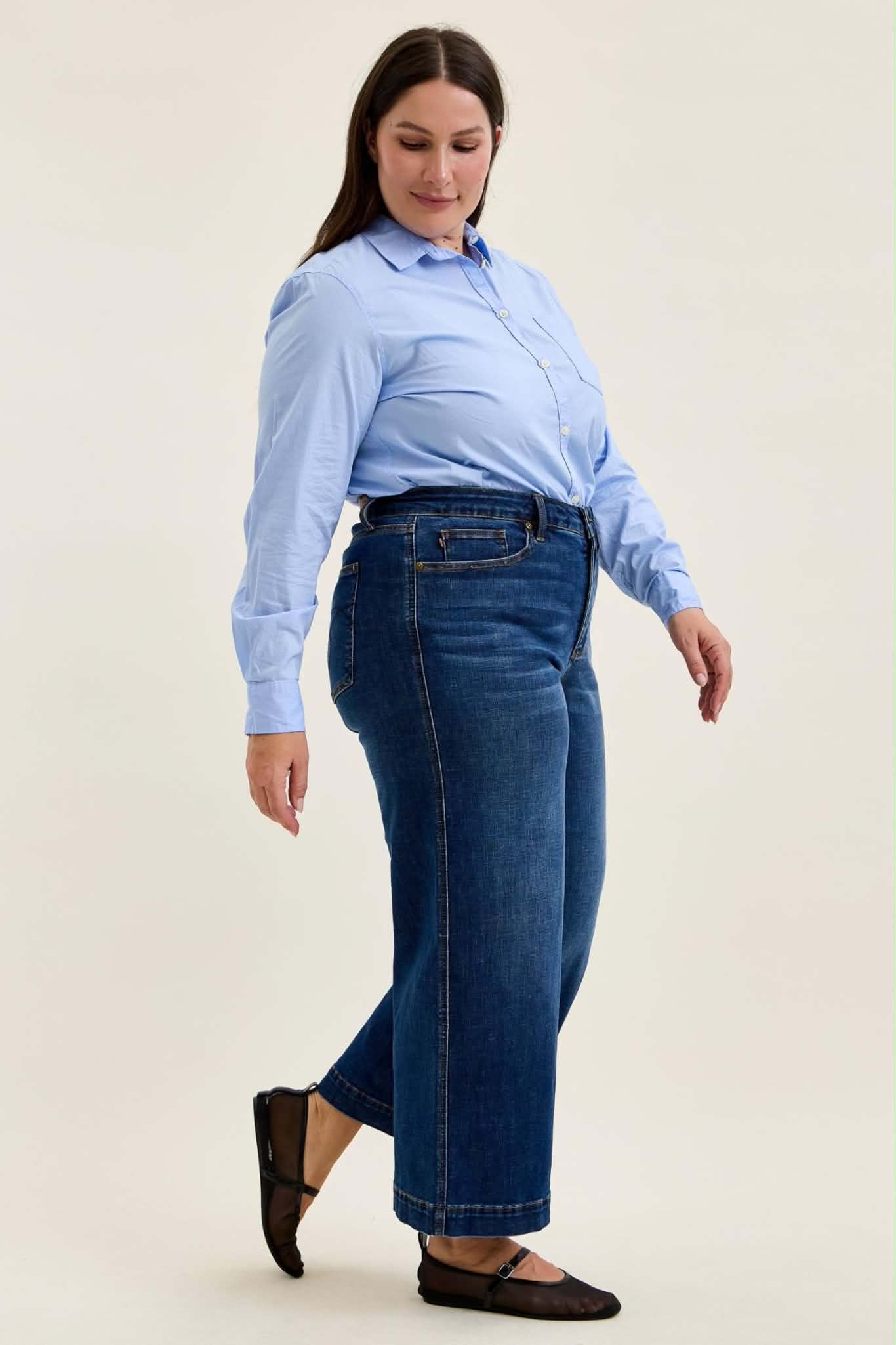 Judy blue T.C. CLAUDIA Ankle Wide PLUS