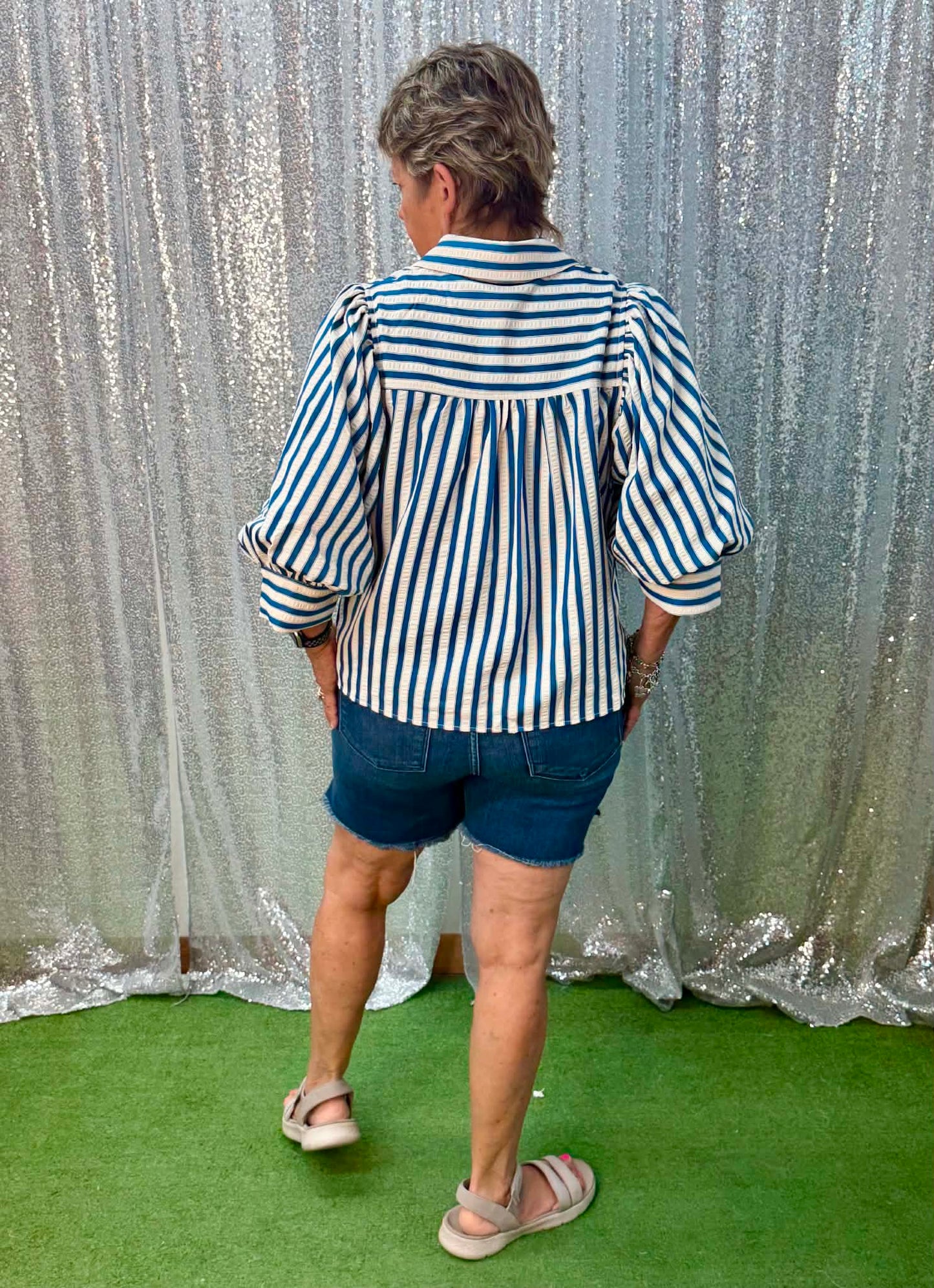 Heimish Striped Chambray