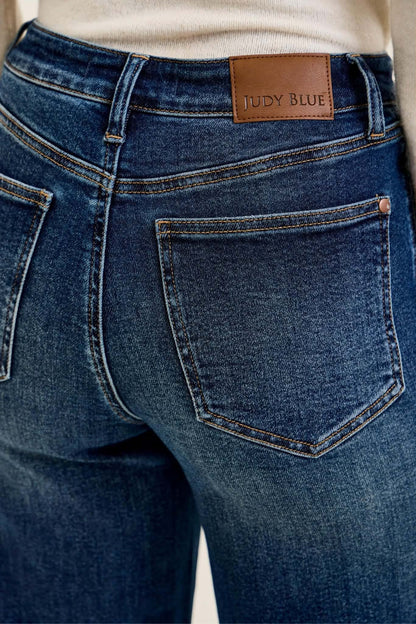 JUDY BLUE LUX  RETRO WIDE w/ FRONT PATCH POCKET