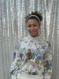 Very J Floral Sweatshirt