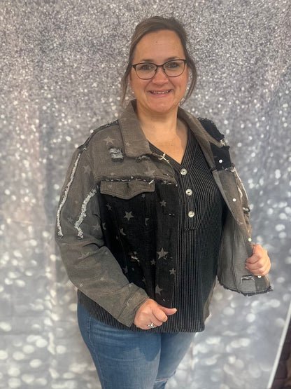 Denim Star Jacket Plus