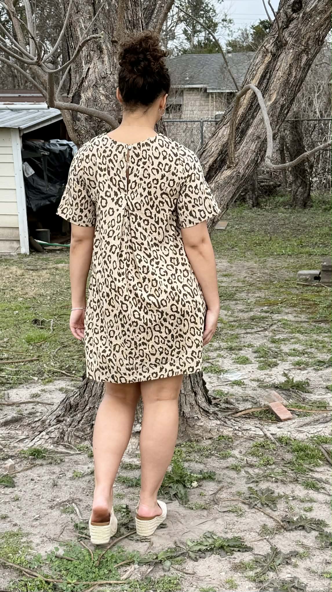 Very J Leopard Mini Dress