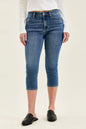 Judy Blue MR Capri Jeans