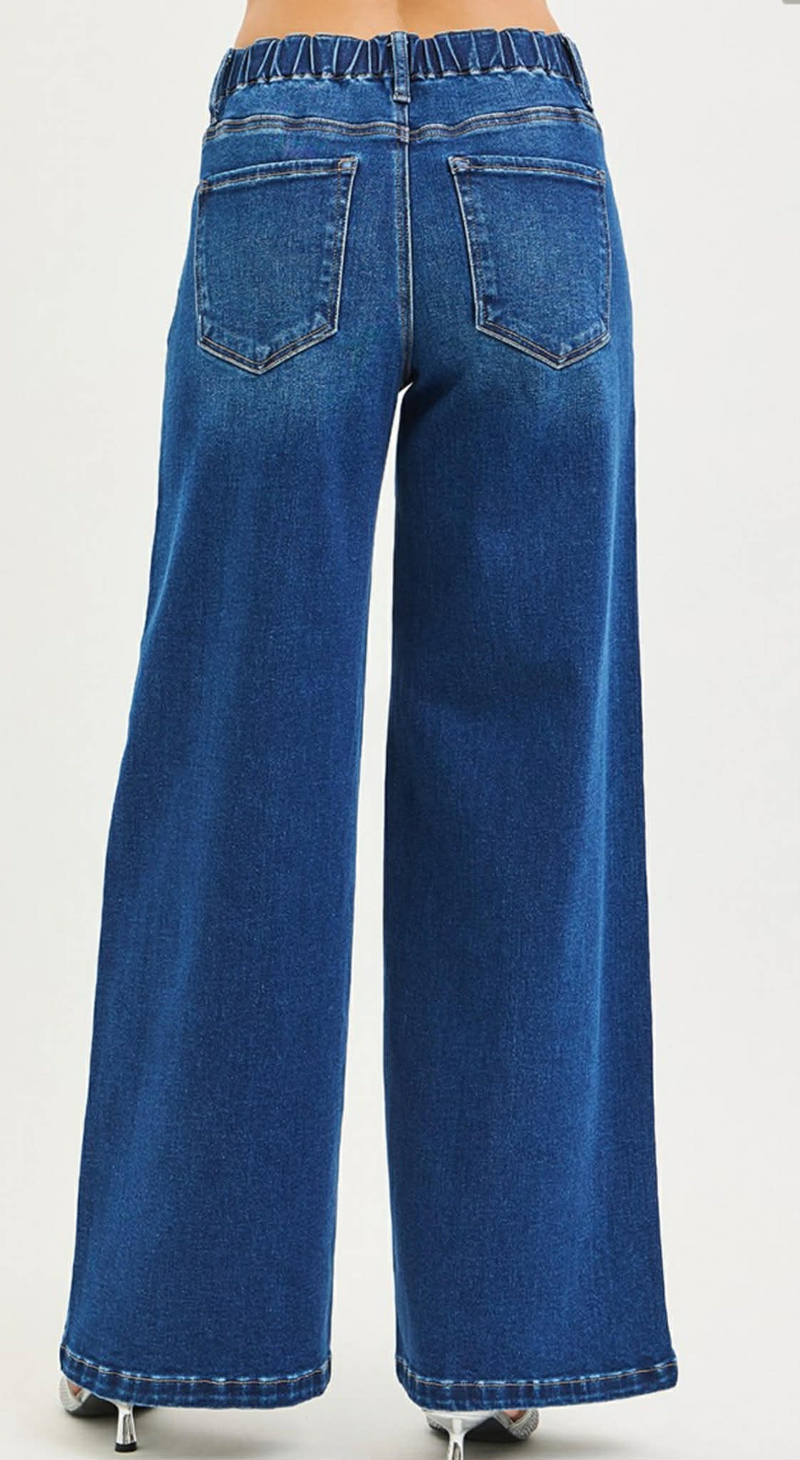 Risen Draw String Wide ridge leg