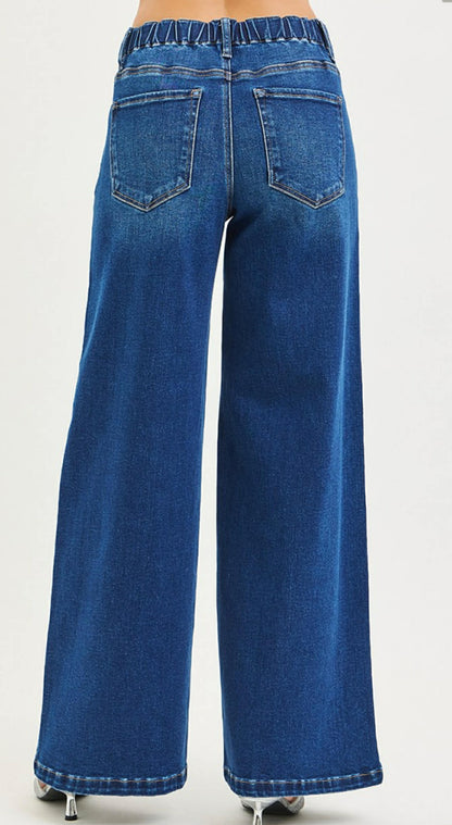 Risen Draw String Wide ridge leg