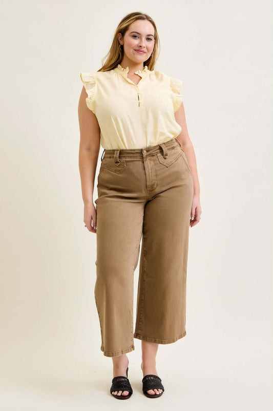 Judy Blue Golden Brown Jeans Plus
