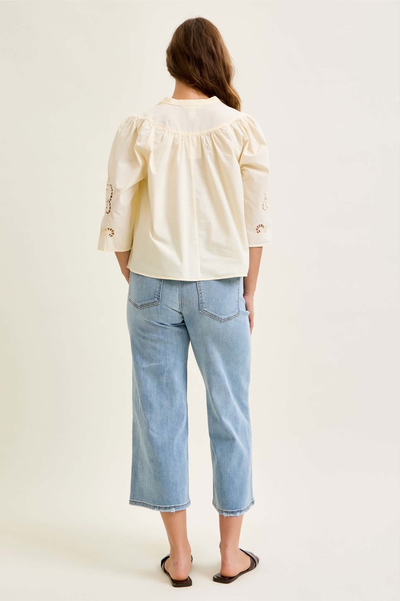Judy Blue style # 82690 wide crop