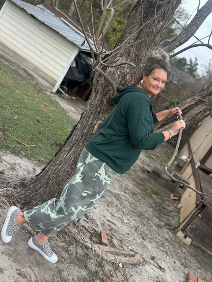 Andree by Unit hooded lightweight sweatshirt