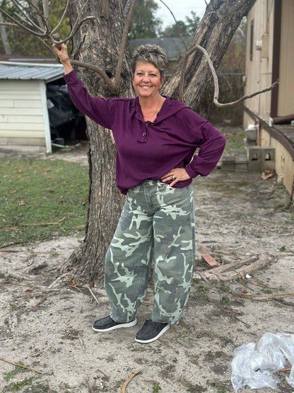 Andree by Unit hooded lightweight sweatshirt