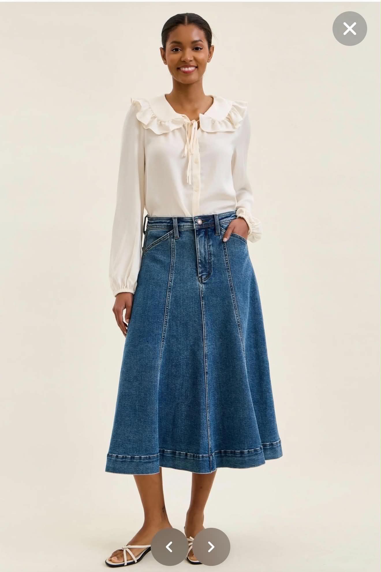 Judy Blue Lasso Skirt PLUS