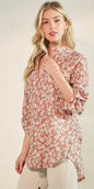 Heimish Soft Floral Print Top