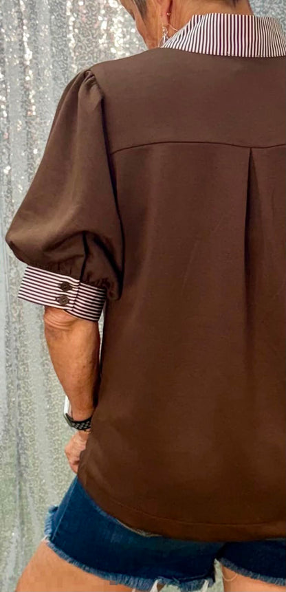Jodifl puff sleeve top