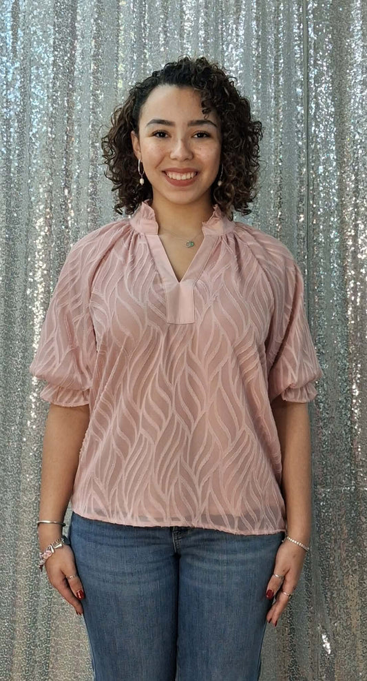 Umgee C6083 shear overlay top