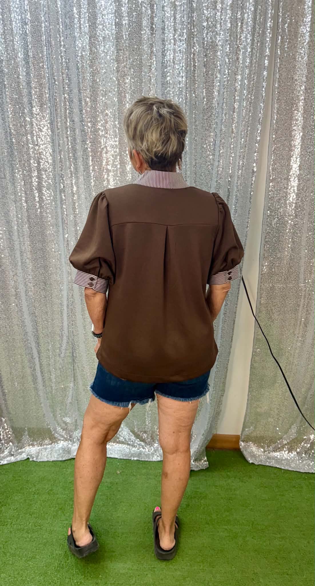 Jodifl puff sleeve top