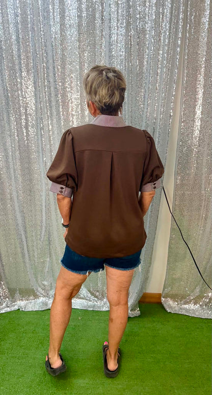 Jodifl puff sleeve top