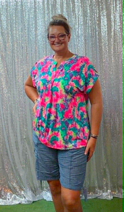 Dear Scarlett Short Sleeve Plus