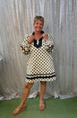 Jodifl Cream Polka Dot Dress