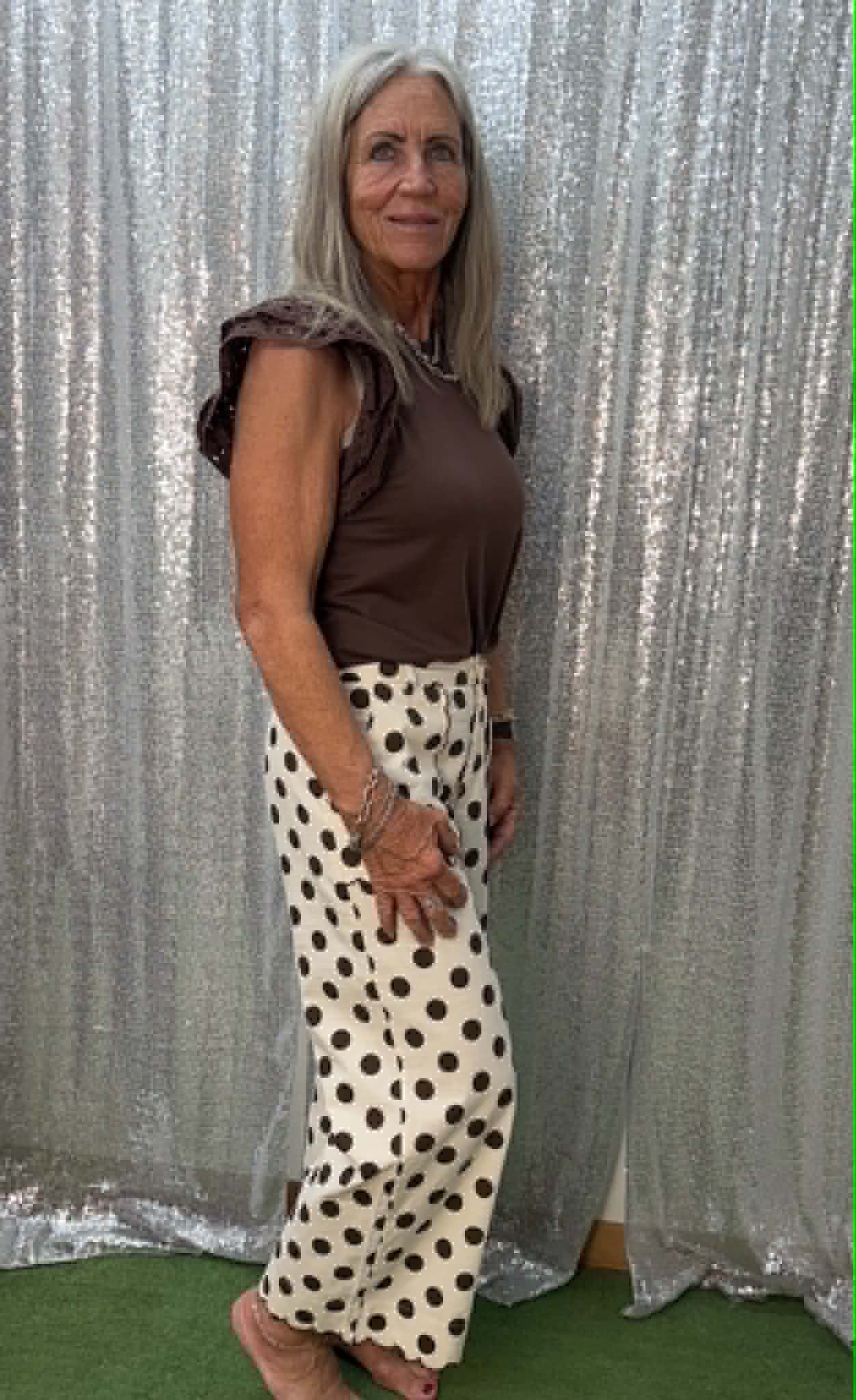 Vine & Love eyelet lace top