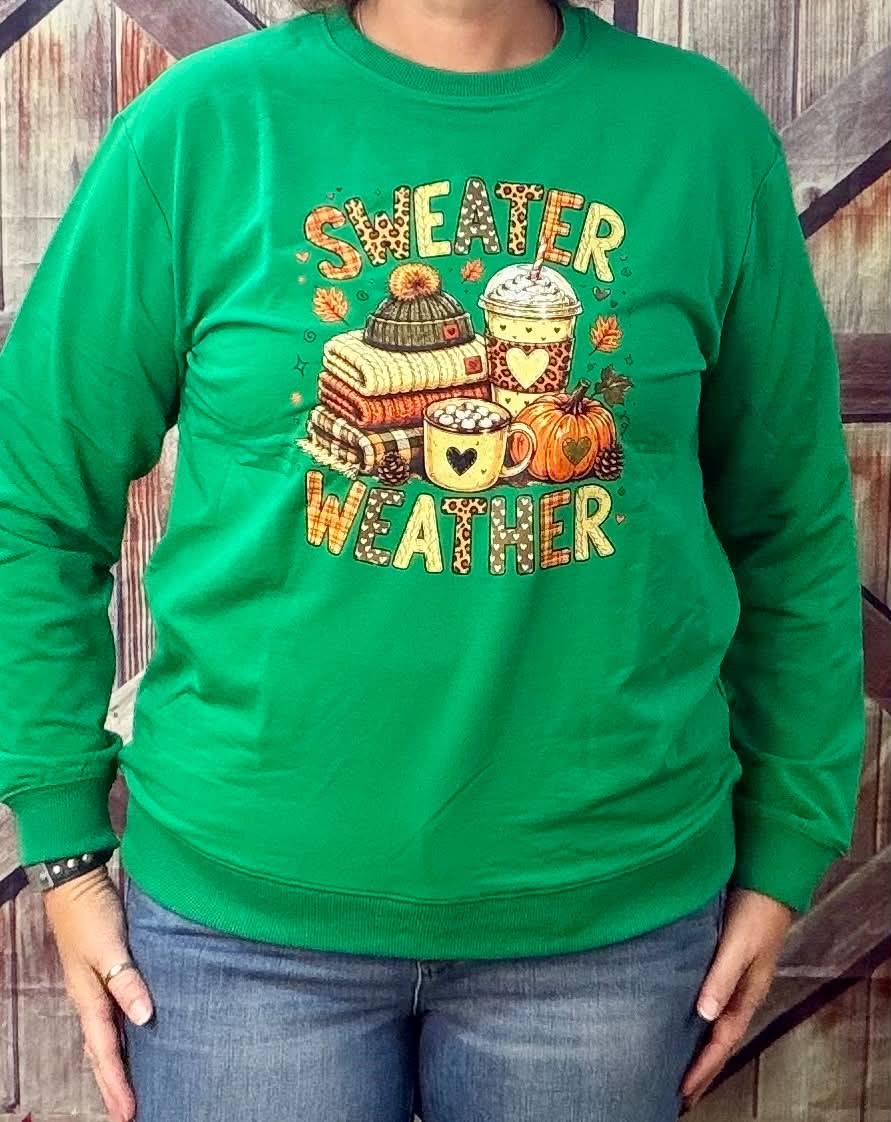 Sweater Weather Sweatshirt PLUS