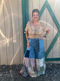 Young Threads patch work pants