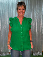 Umgee Kelly Green Top