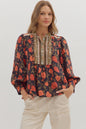 Entro Floral Top