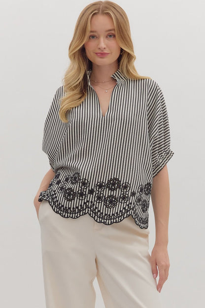 Entro Striped Top