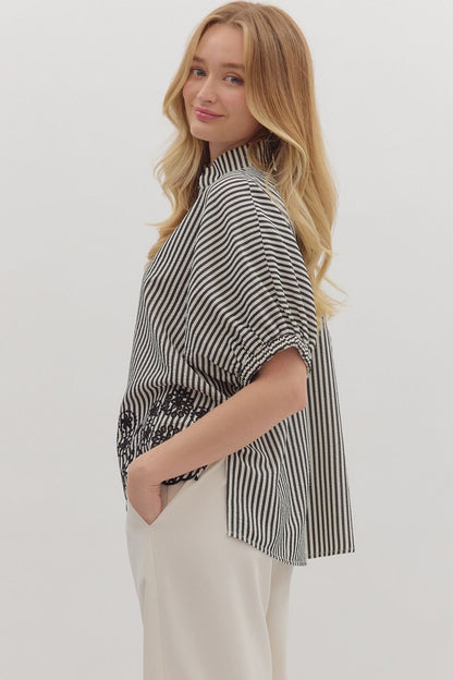 Entro Striped Top