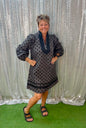 Jodifl polka dot balloon sleeve dress