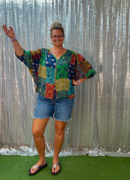 Easel Patchwork Top