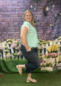 Zenana Plus Striped Tops