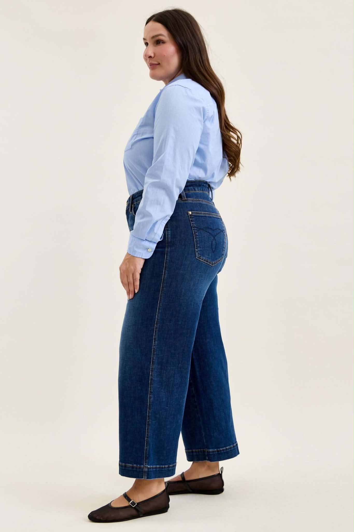 Judy blue T.C. CLAUDIA Ankle Wide PLUS